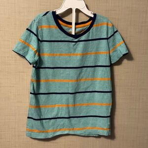 Old Navy Kids' Tee - Teal, Navy, and Orange Stripes